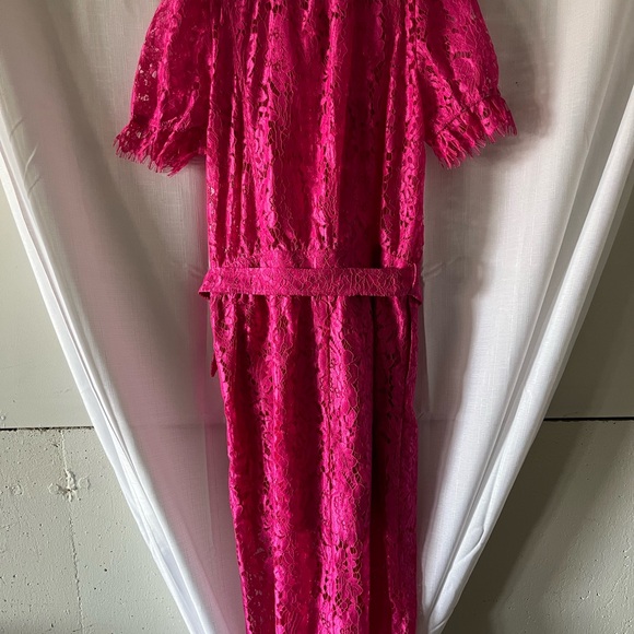 Generation Love Pink Lace Maxi Dress - Picture 6 of 6